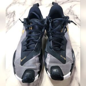 Jordan One Take 4 Black Metallic Gold Mens Size 9